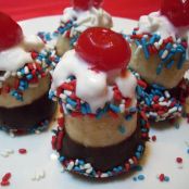 Banana Sundae Bites
