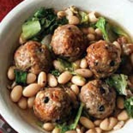 Meatballs and Minestra