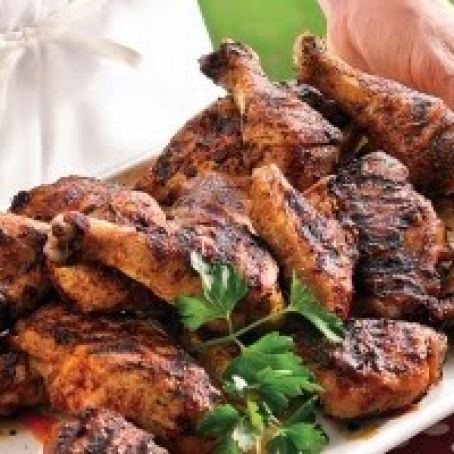 Grilled Beer Brined Chicken