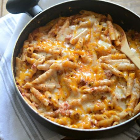 Chili Cheese Dip One Pot Pasta