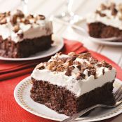 Caramel-Soaked Chocolate Cake