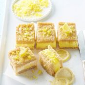 Lemon Bar Cookie Ice Cream Sandwiches
