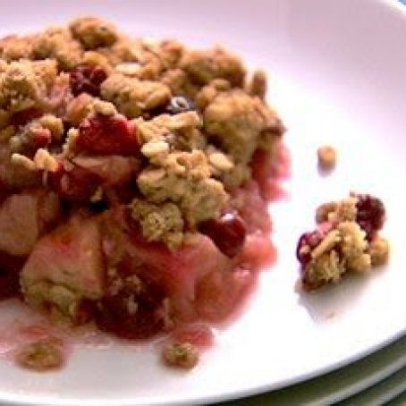 Apple Cranberry Crisp