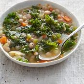 Kale, White Bean and Potato Soup