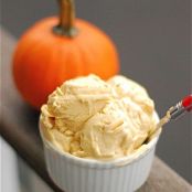 Homemade Pumpkin Frozen Yogurt