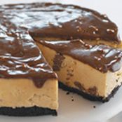 No-Bake Peanut Butter-TOBLERONE Cheesecake