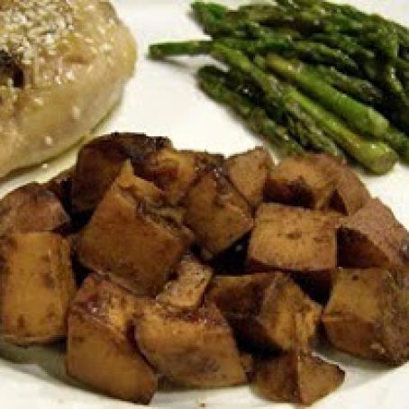 Chai Spiced Sweet Potatoes