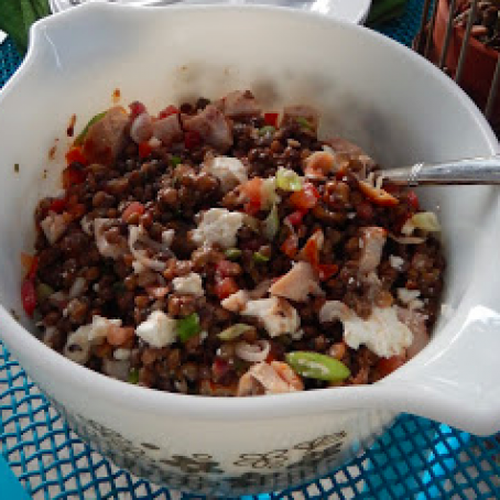 Lentil Chicken Salad