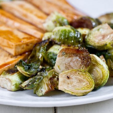 Roasted Balsamic Brussels Sprouts P 3*