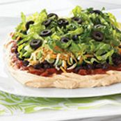 No-Fuss Mexican Layered Dip