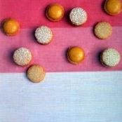 Coconut Cookies with Passion-Fruit Curd