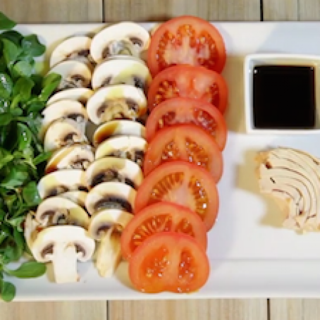 Mushroom Corn Salad with Isabel Tuna