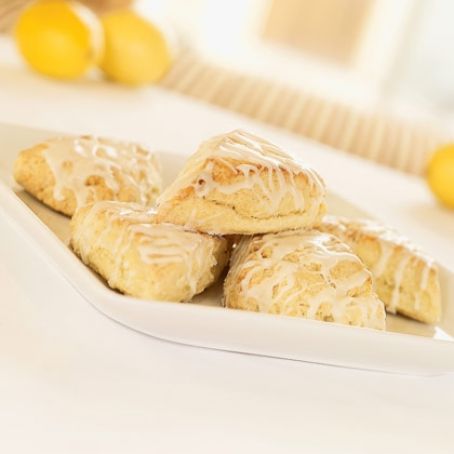 Glazed Lemon Scones