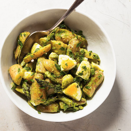 Fingerling Potato Salad with Chive Mayonnaise Recipe