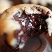 CAKE - Black Bottom Cupcakes