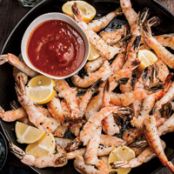 Shrimp Cocktail with Singapore Hot Sauce