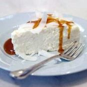 Coconut Pudding with Caramel Sauce