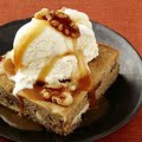 Almost-Famous Maple-Butter Blondies (Food Network Mag)