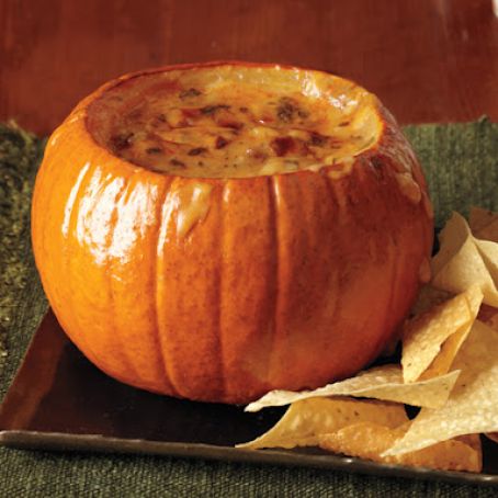 Pumpkin Queso Fundido (Fun Dip)