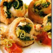 LENGUADO RELLENO DE RICOTA Y PISTACHES