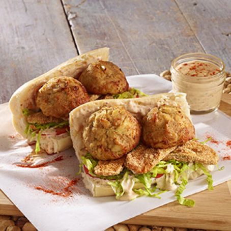 Crab Cake Po'Boy