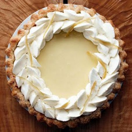 Lemon Velvet Cream Pie