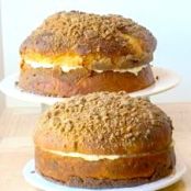 cream-filled coffeecake