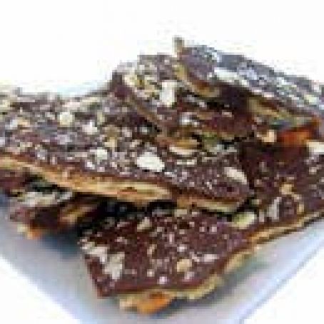 Saltine Toffee Crisps