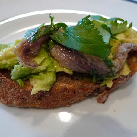 Seafood - Sardines Sherried on toast