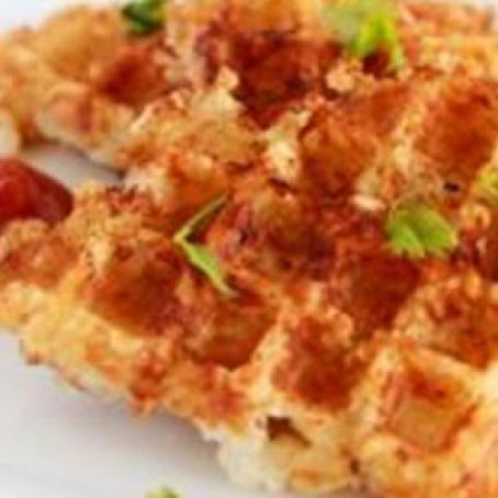 Waffle-Iron Hashbrowns