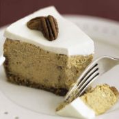 BOURBON PUMPKIN CHEESECAKE