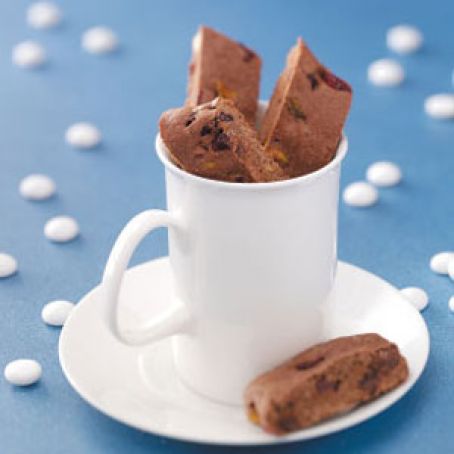 Cookies - Chocolate Pistachio Biscotti Recipe