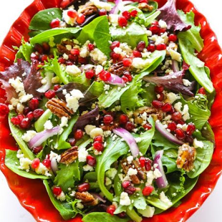 Pomegranate Feta Salad