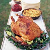Herb-Roasted Turkey with Pan Gravy