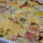 Loaded Baked Potato and Chicken Casserole