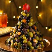 CHEESE ARBOLITO WITH OLIVES