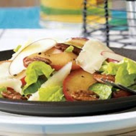 Pecan and Warm Apple Salad w/Cheddar