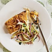 Halibut with Lemon-Fennel Salad