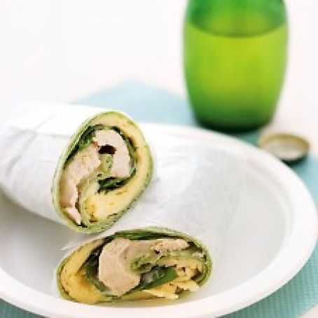 Chicken and Havarti Sandwich Wrap