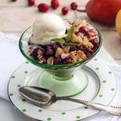 Cranberry Pear Crisp