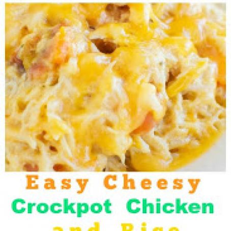 Easy Cheesy Crockpot Chicken