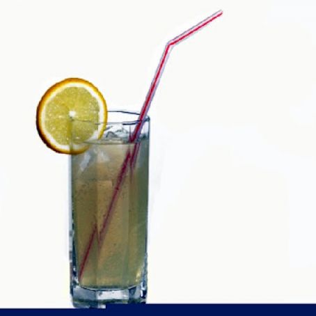 Lemon Juice and Flaxseed Drink