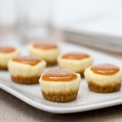 Salted Caramel Cheesecake Minis