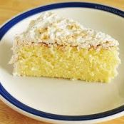 Breakfast Coconut Sponge Cake