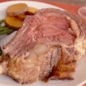Rib Roast - Foolproof Standing with Pan Sauce