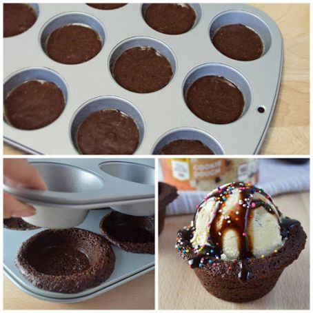 Dreyer's Super Sundae Brownie Bowl