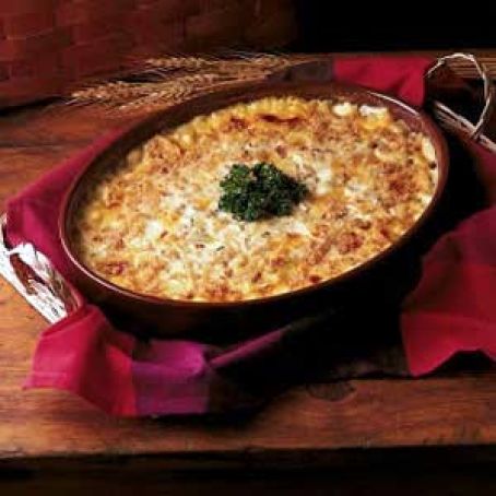 Overnight Scalloped Chicken Casserole