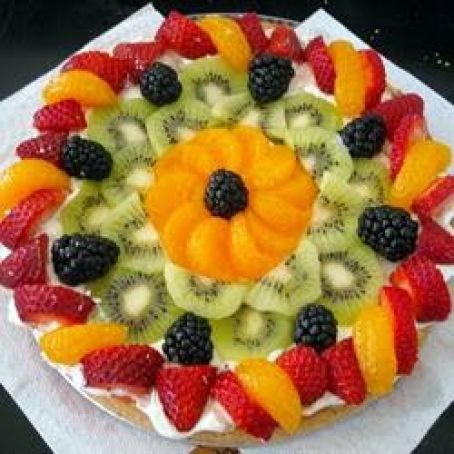 Fancy Fruit Pizza