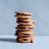 Peanut Butter and Jelly Sandwich Cookies