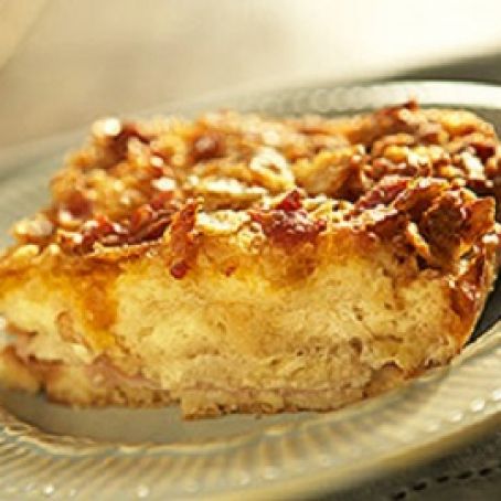 Cheesy Banana Ham Casserole